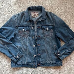 True Religion Jesse Denim Trucker Jacket